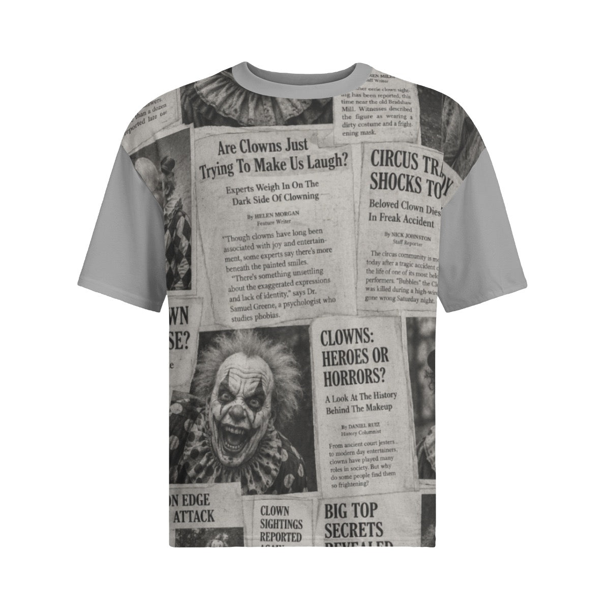 Clown Alert Raglan Tee