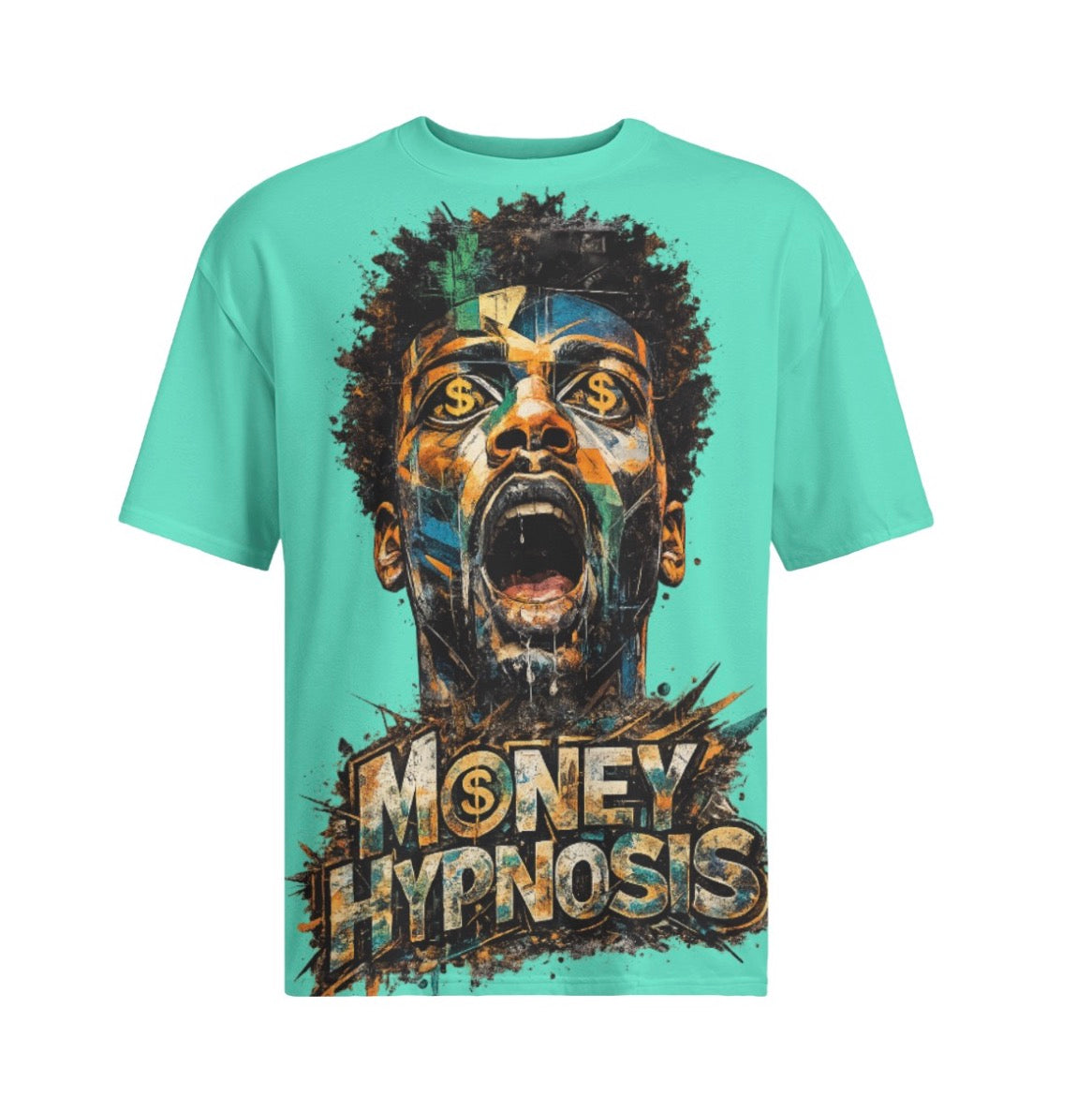 All-Over Print Men's Raglan Short Sleeve T-Shirt|180GSM COTTON